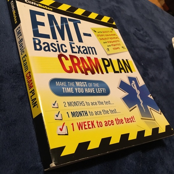 EMT -Basic Exam Cram Plan book - Picture 2 of 4